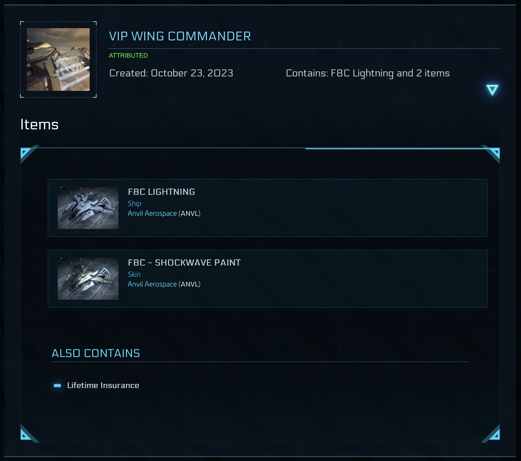 VIP Wing Commander